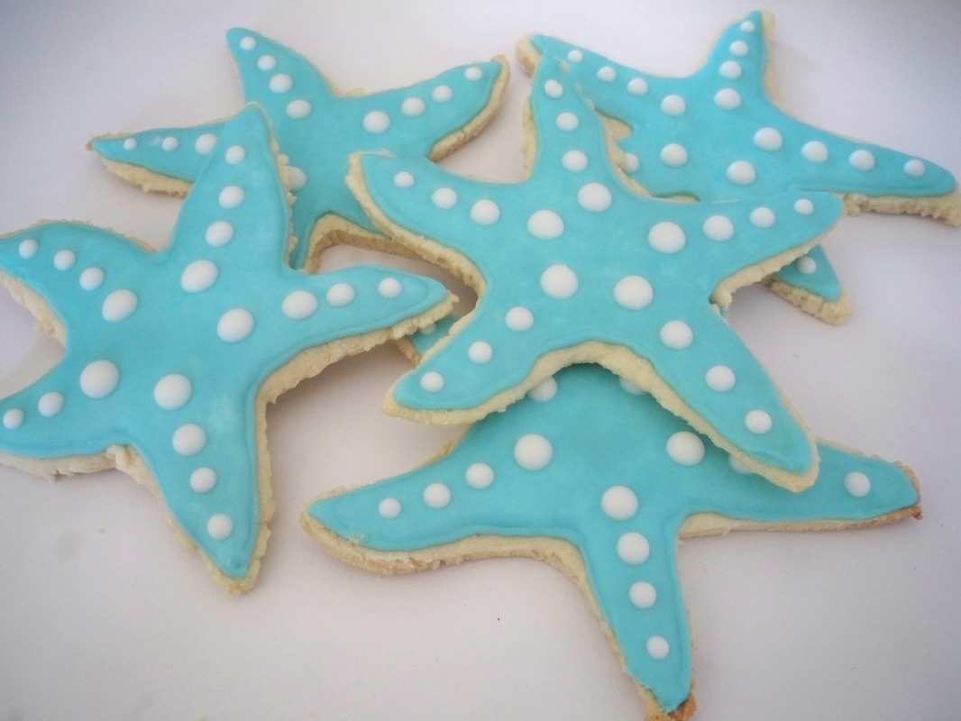 1 dozen (12) Starfish Cookies